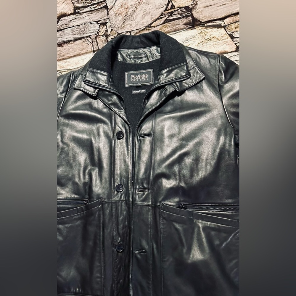Men’s Wilsons M Leather mid length coat